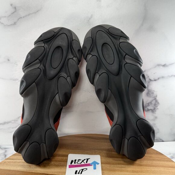 Men’s size 10.5-OAKLEY BRAIN DEAD FACTORY TEAM FLESH SANDAL BRAND NEW LAVA RED - Picture 6 of 9